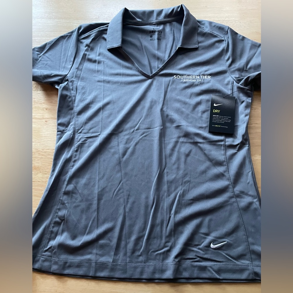 Nike Golf - New With Tags - Womens Vneck polo - Dri Fit